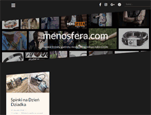 Tablet Screenshot of menosfera.com